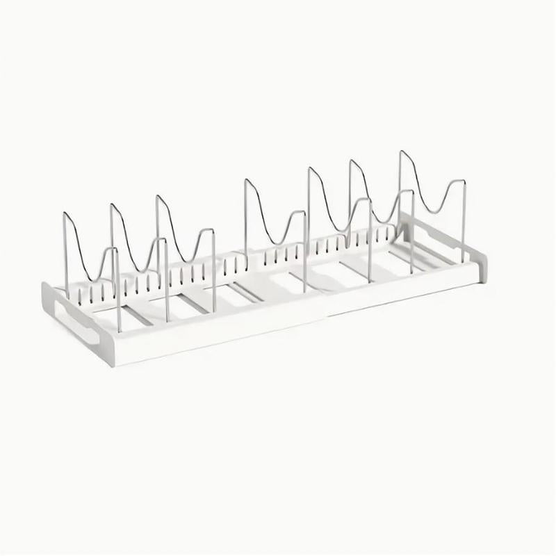 Kitchen Pot Storage Rack, Adjustable Kitchen Pot Lid Storage Rack, Summer Essentials Multifunctional Kitchen Storage Organizer, Farmhouse Summer for Gift, 2024 Kitchen Gadgets