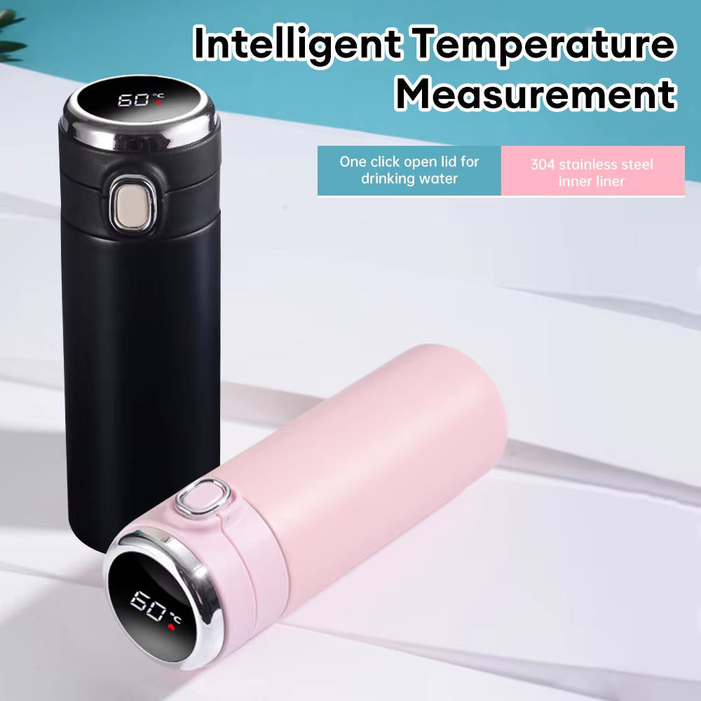 Led Digital Temperature Display Thermos Cup