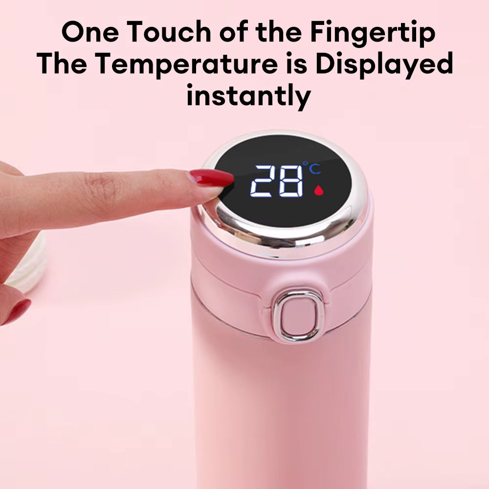 Led Digital Temperature Display Thermos Cup