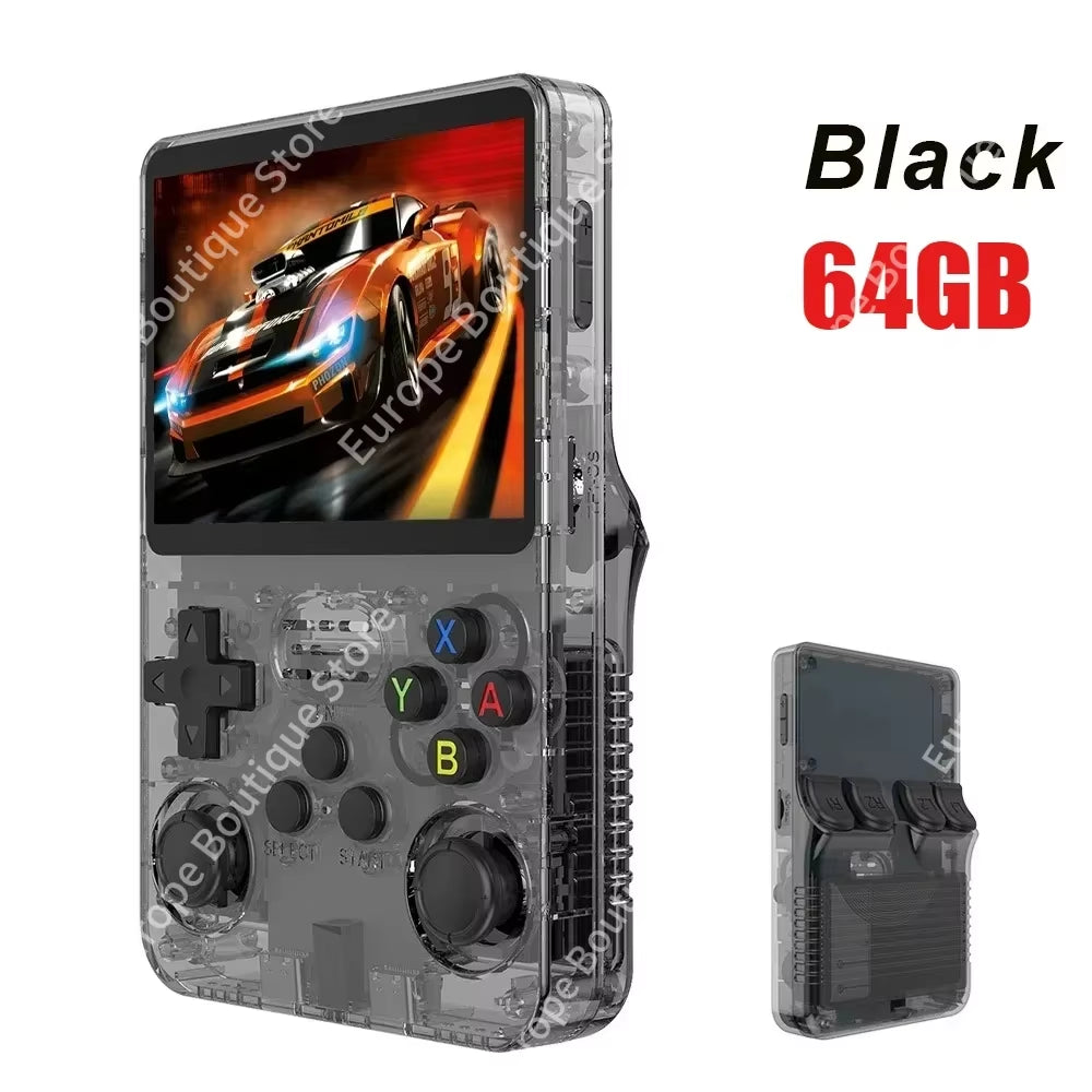 R36S Retro Handheld Game Console – 64GB Linux System - 15,000 games