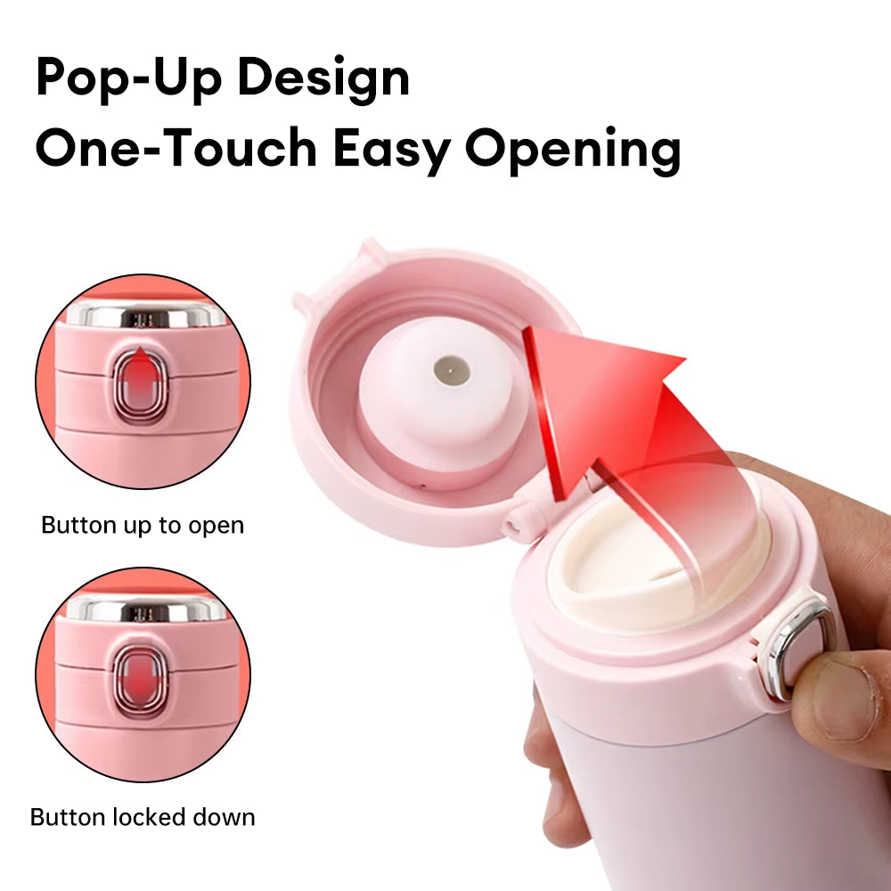  Led Digital Temperature Display Thermos Cup 