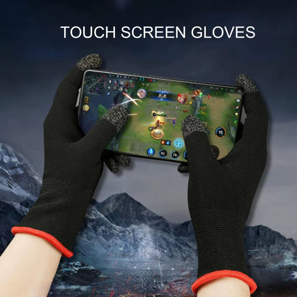 Breathable Lightweight Gloves for Mobile Gaming - Sweat Proof 