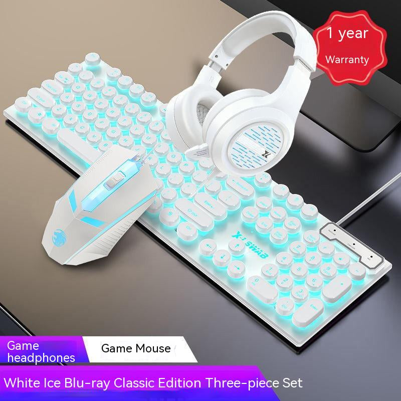 RGB Gaming Keyboard, Mouse & Headset Combo
