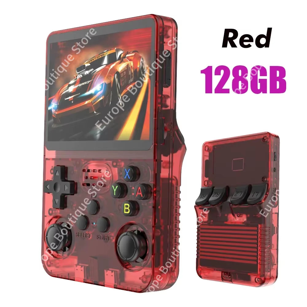 R36S Retro Handheld Game Console – 64GB Linux System - 15,000 games