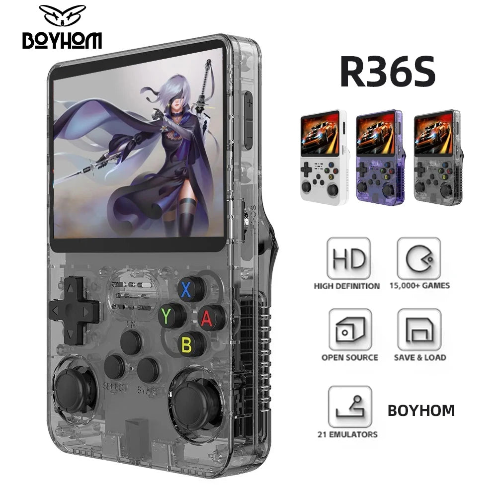 R36S Retro Handheld Game Console - 15,000 games