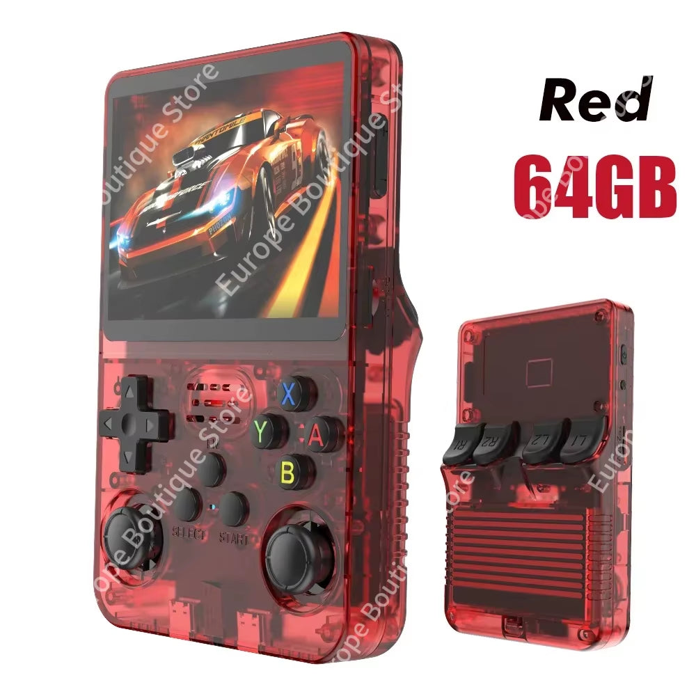 R36S Retro Handheld Game Console – 64GB Linux System - 15,000 games