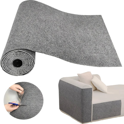 Premium Self-Adhesive Cat Scratching Pad - Durable Multifunctional Corner Protector for Furniture and Climbing Frames, Includes 10 Fixers for Enhanced Stability