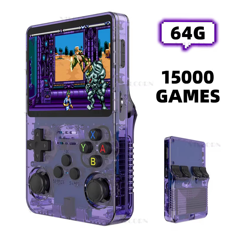 R36S Retro Handheld Game Console – 640x480 64GB - 22,000 games