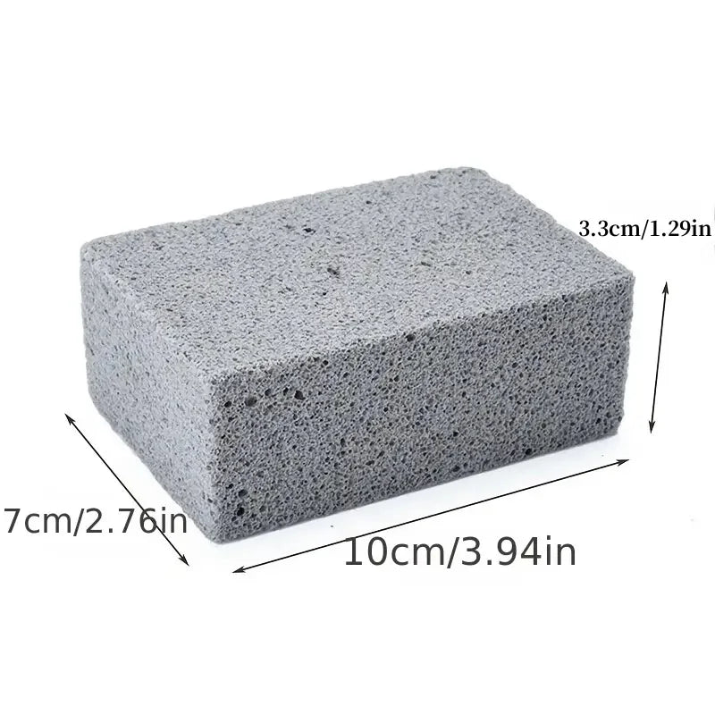 Premium BBQ Grill Cleaning Brush with Pumice Stone - Essential Tool for Outdoor Kitchen Maintenance