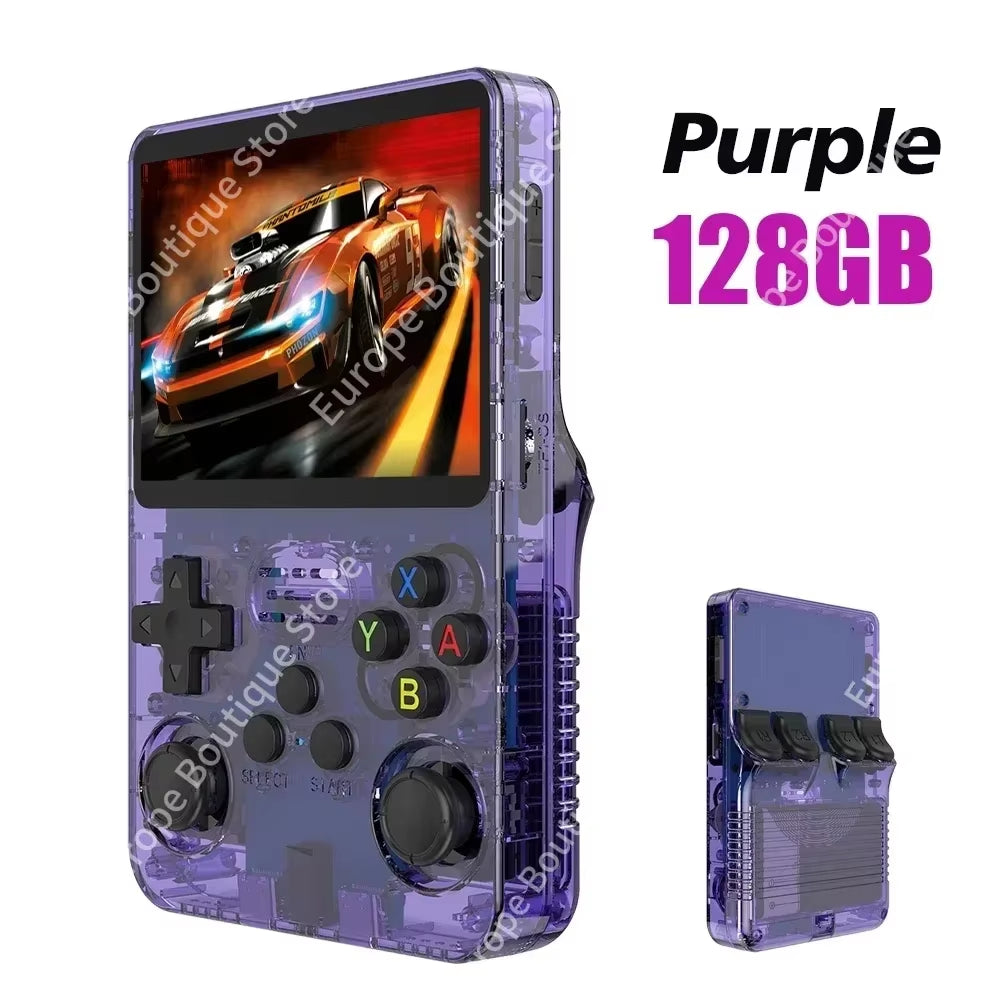 R36S Retro Handheld Game Console – 64GB Linux System - 15,000 games