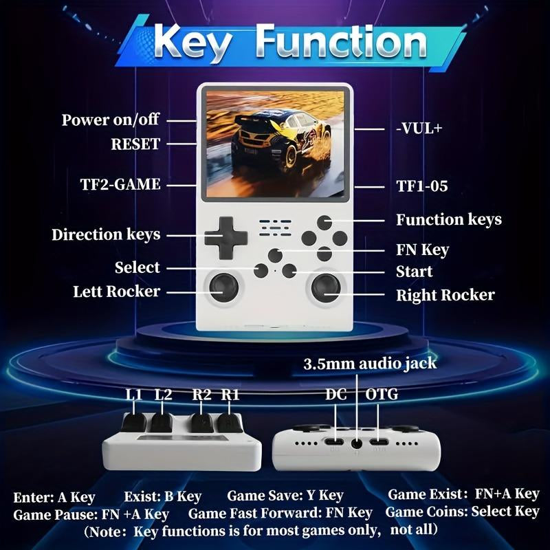 WUDS R36S Retro Handheld Game Console - 16,000 games