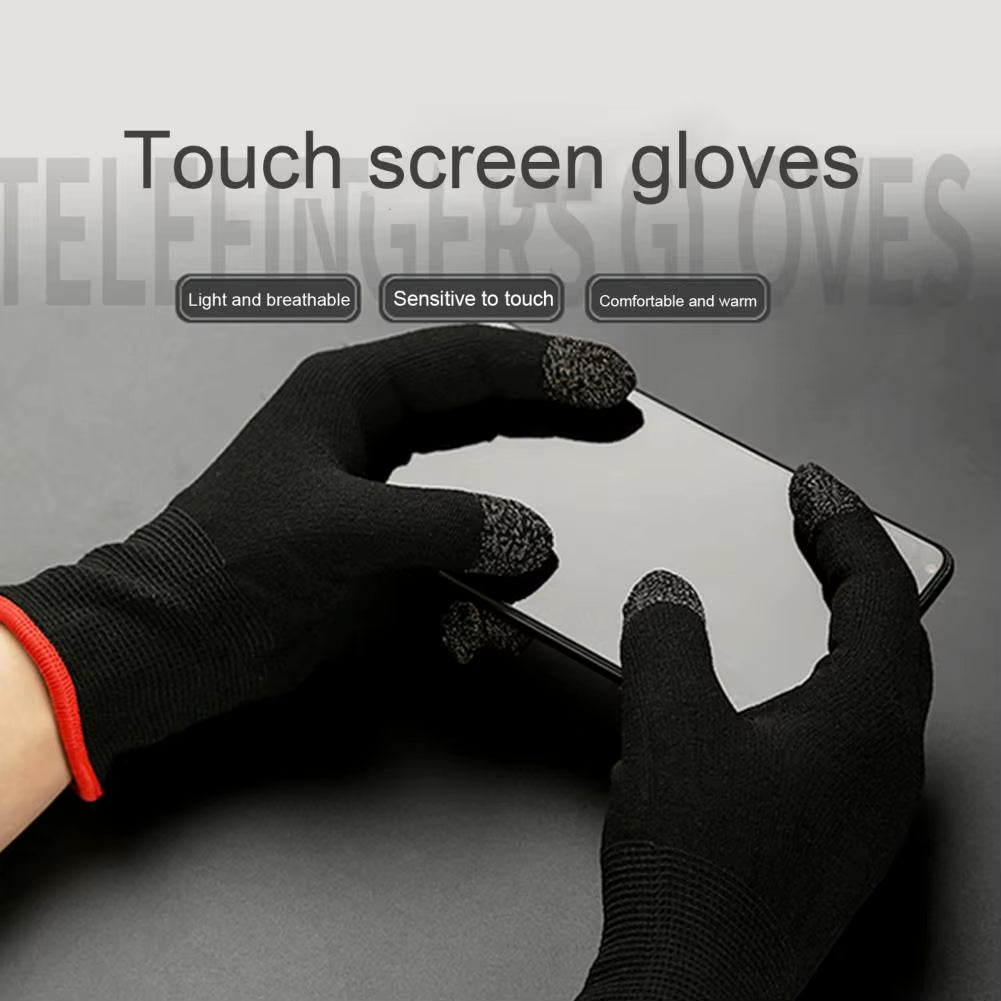 Breathable Lightweight Gloves for Mobile Gaming - Sweat Proof 