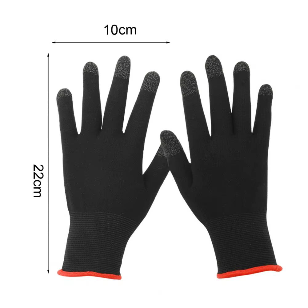 Breathable Lightweight Gloves for Mobile Gaming - Sweat Proof 